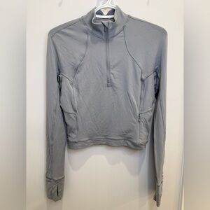 It’s rulu cropped half zip